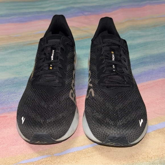 Brooks Hyperion 2 Men's Shoes - Black/Gold Size 11.5 - Picture 6 of 10
